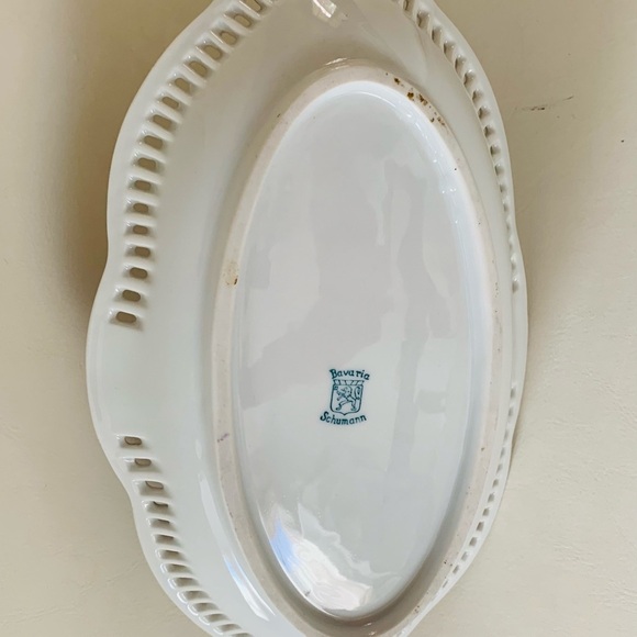 Schumann Bavaria Reticulated trinket dish - Picture 9 of 12